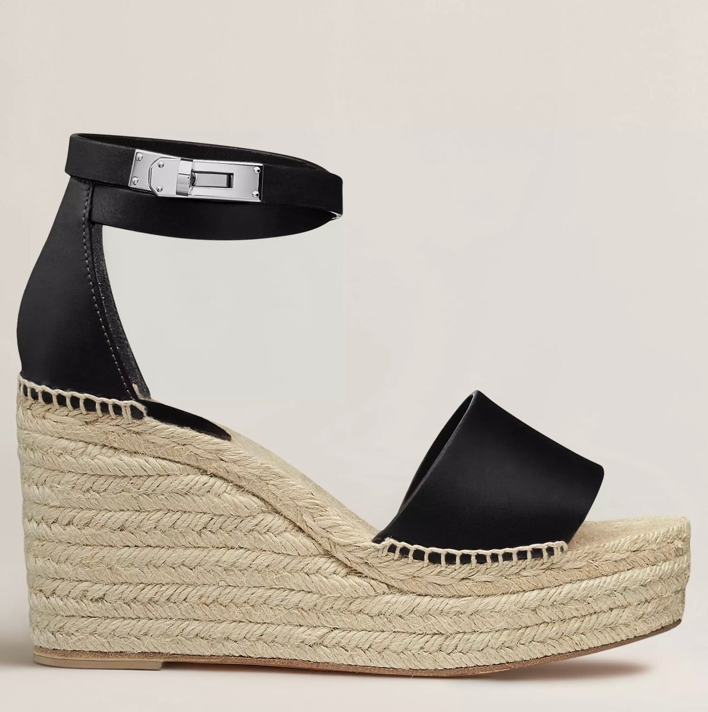Hermes Tipoli Espadrilles, Size 39