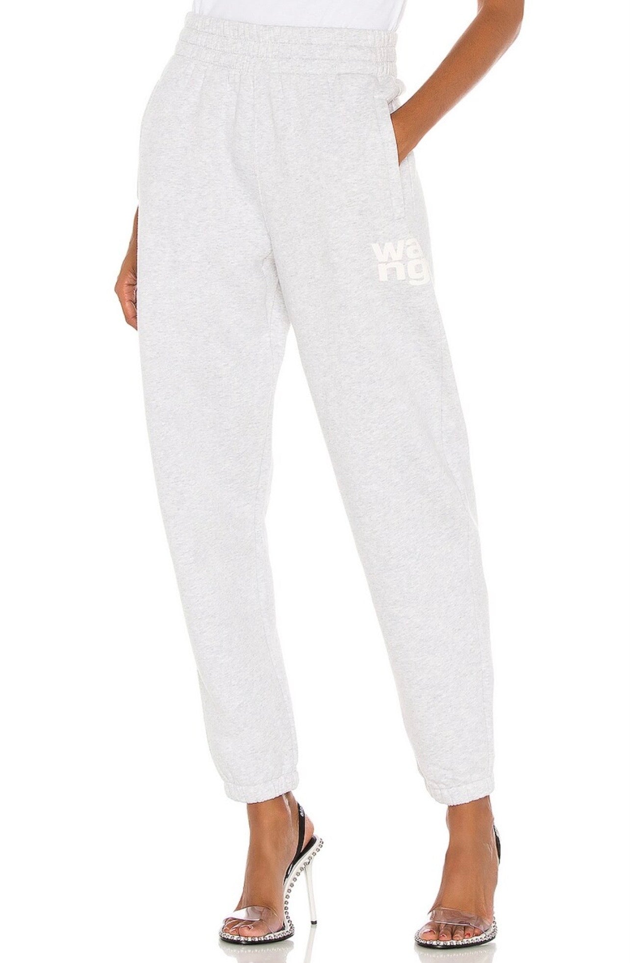 ALEXANDER WANG Foundation Terry Classic Sweatpant, XSMALL