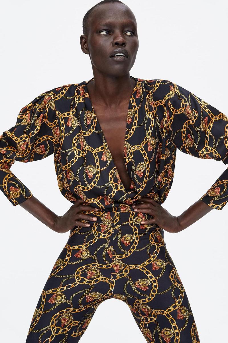 Zara bodysuit & leggings, Small