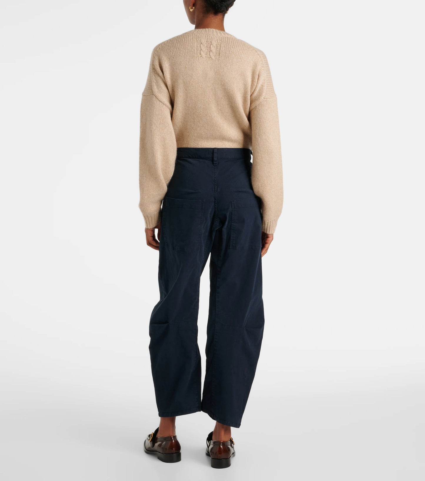 NILI LOTAN NAVY SHON PANTS, SIZE 2