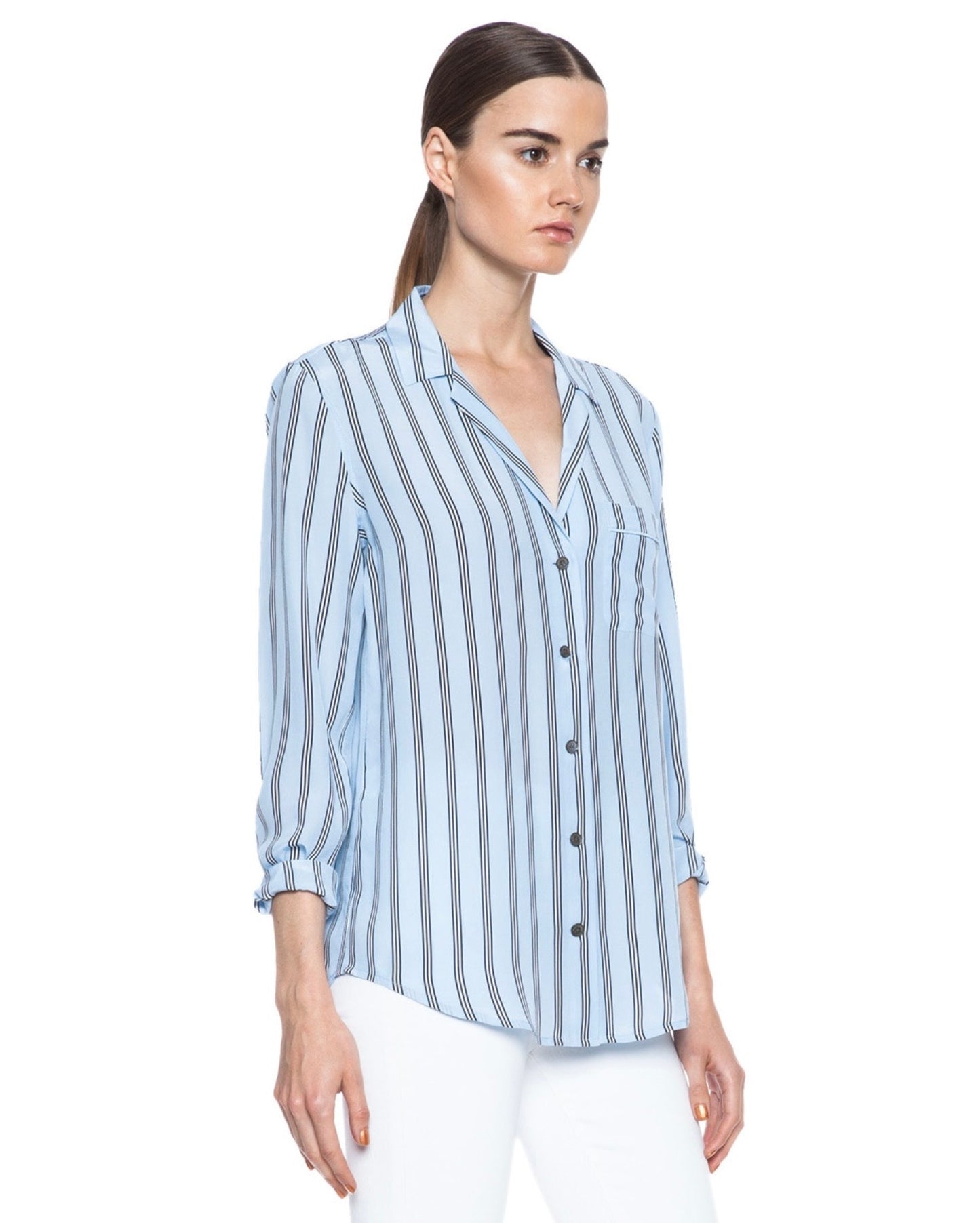 Equipment Keira Silk Blouse, Small￼