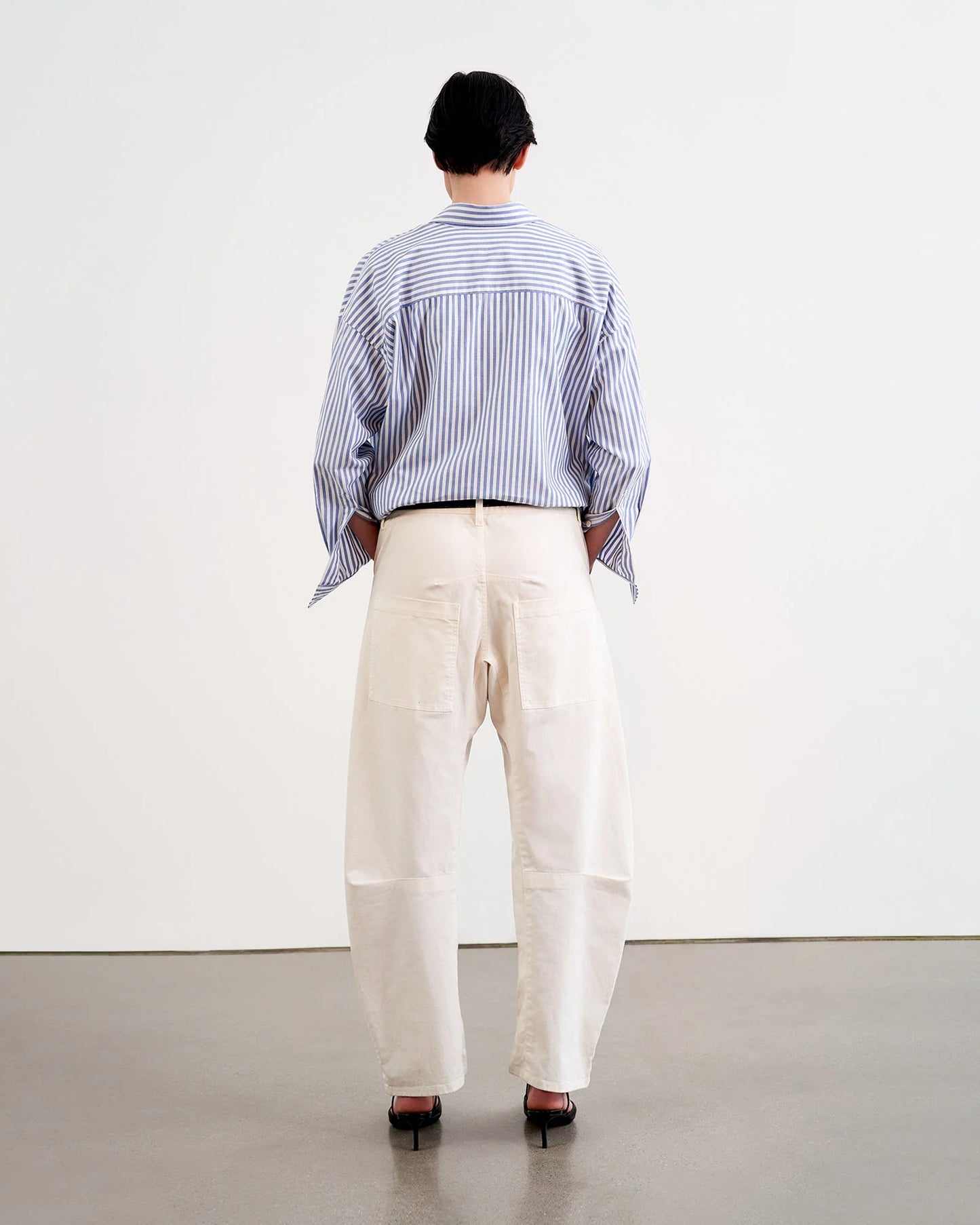 Nili Lotan SHON Pants, Eggshell, Size 0 (fits 26/27)