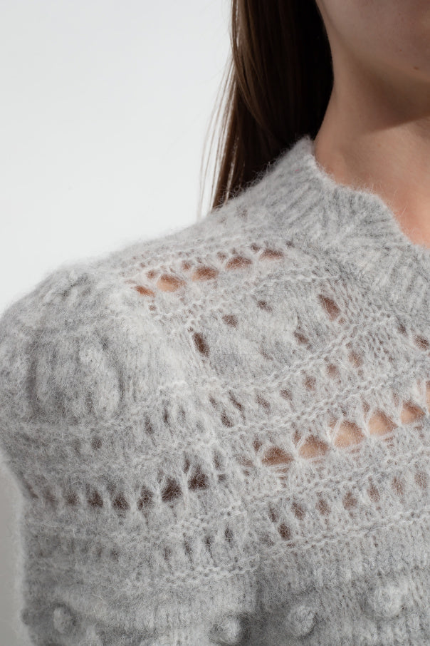 Isabel Marant Etoile Grey Adleri Sweater, SIZE 36
