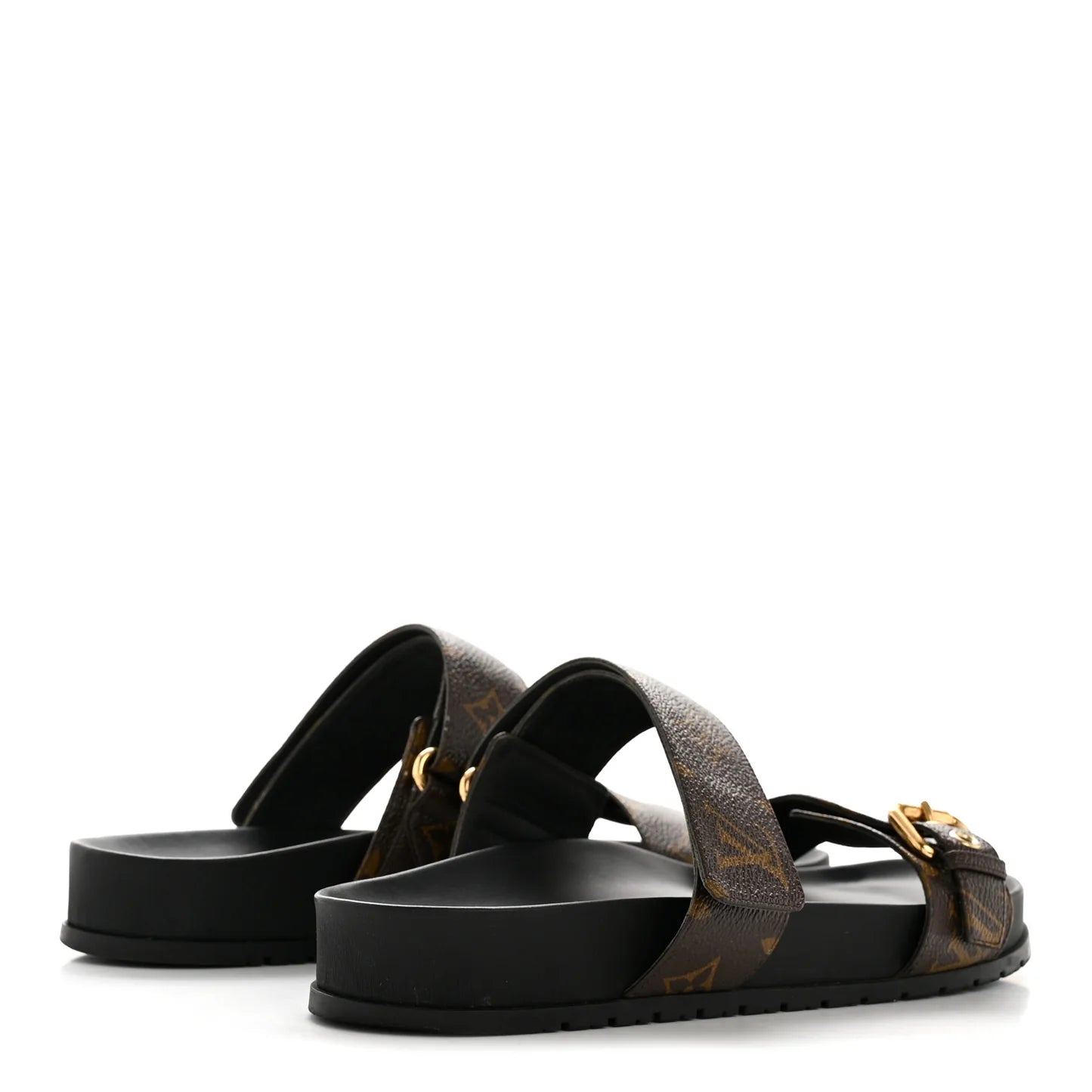 Louis Vuitton Bom Dia Flat Comfort Mule, Size 37 ￼