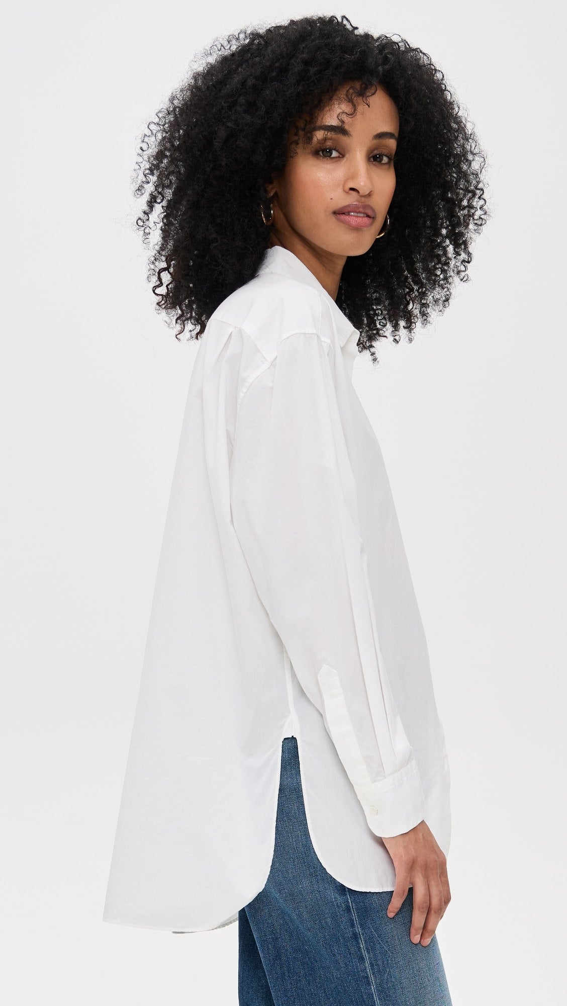 Nili Lotan Yorke Shirt, SMALL (OVERSIZED)