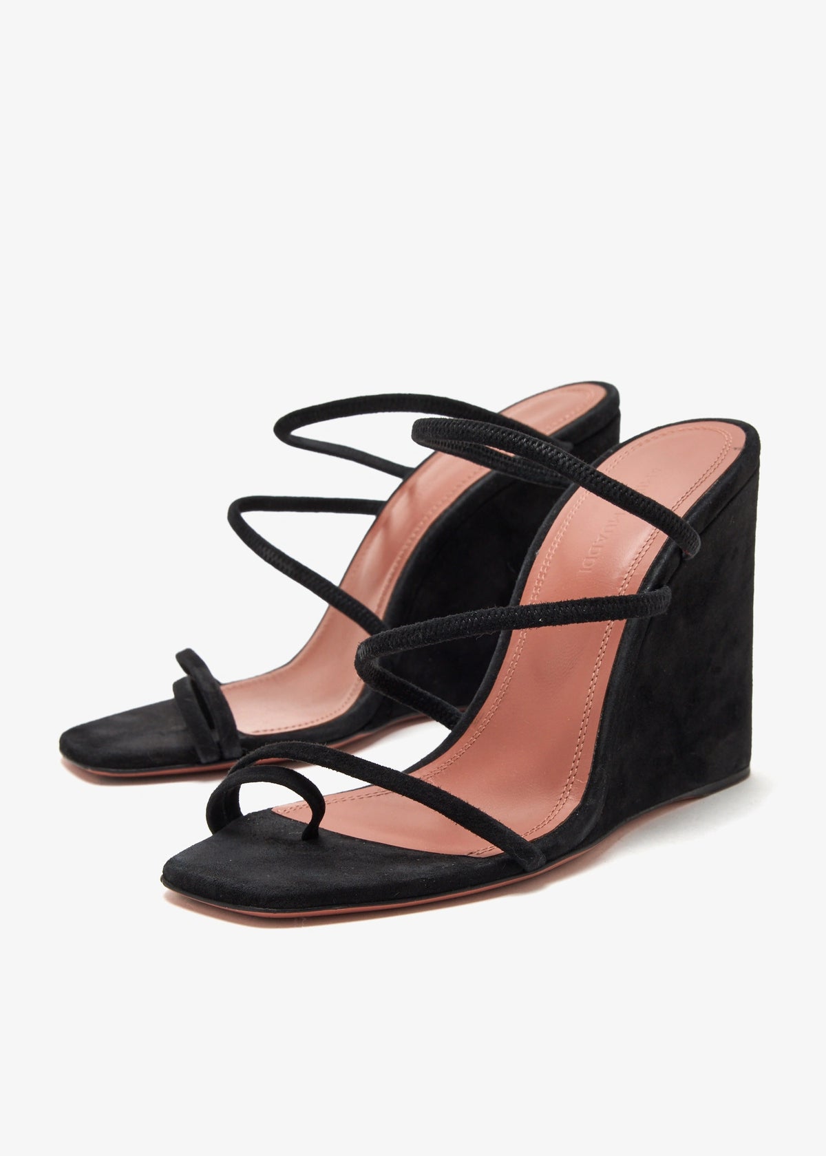Amina Muaddi Naima wedge,Size 35