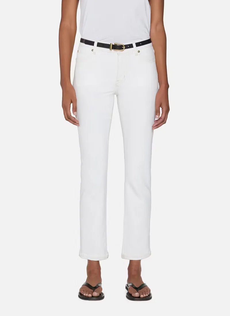 FRAME The Borrowed Straight Leg Jeans, size 24