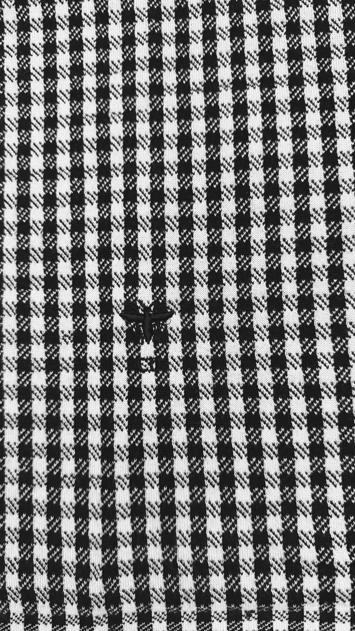 Dior Black Cashmere Short Sleeve Sweater, SIZE 10