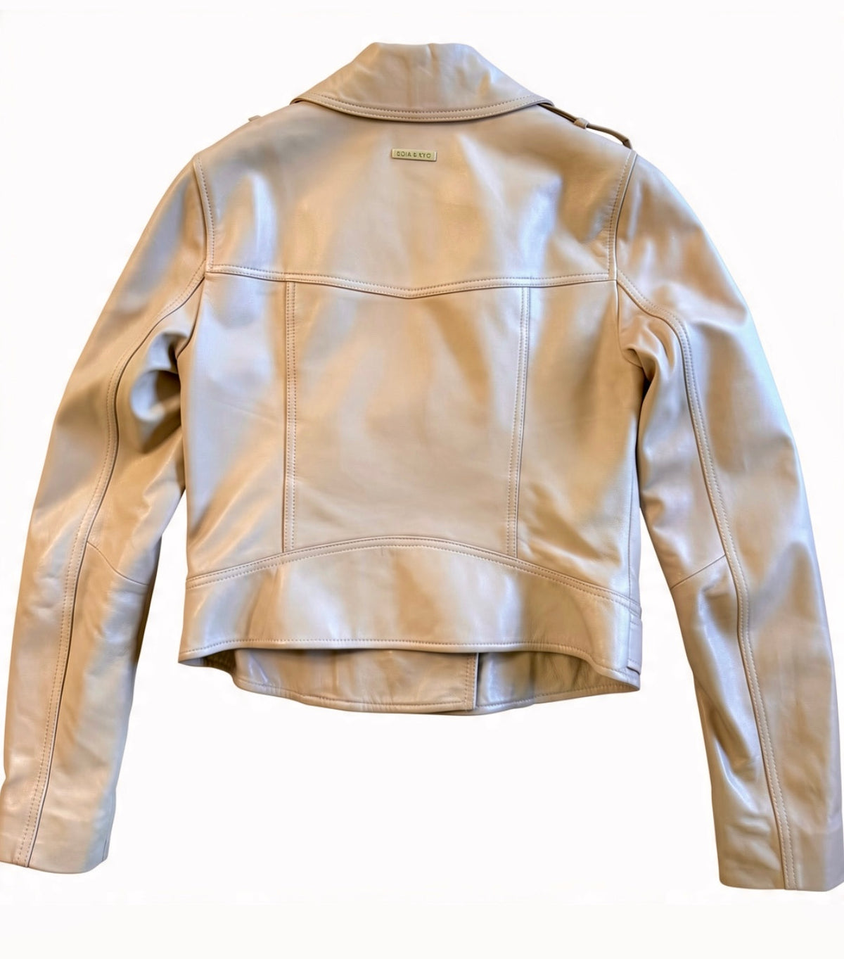 Soia & Kyo Lamb Leather Biker Jacket, XSMALL
