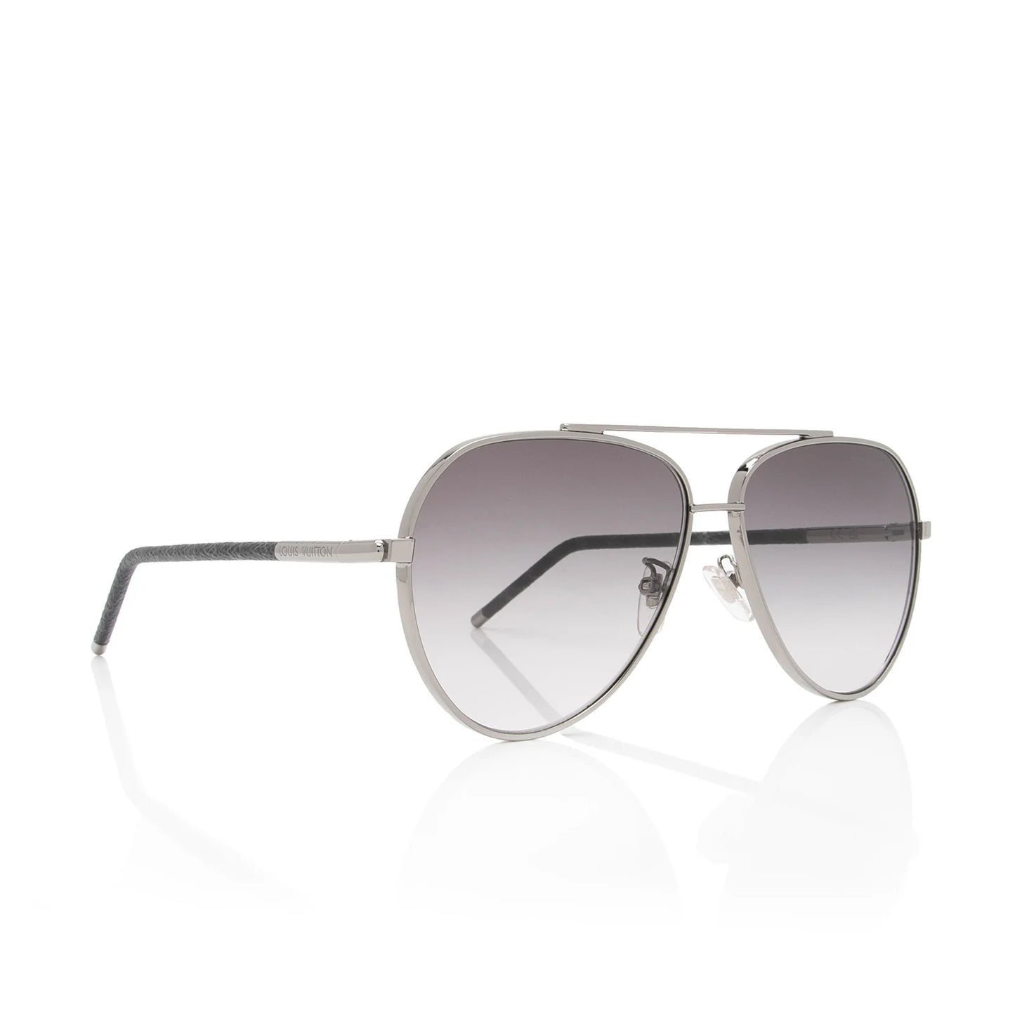 Louis Vuitton Damier Graphite Blaze Aviator Sunglasses