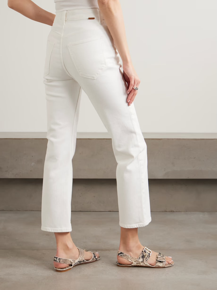 JAMIE HALLER, The Kenickie high-rise slim-fit jeans, Size 26