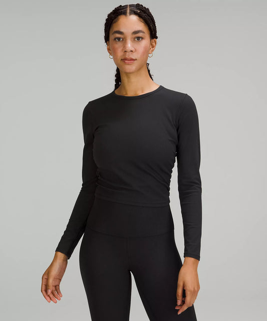 Lululemon All It Takes Ribbed Nulu Long-Sleeve Shirt, Xsmall