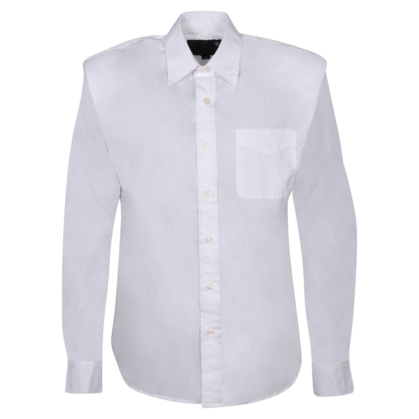 R13 Folded Shoulder Shirt, XSMALL