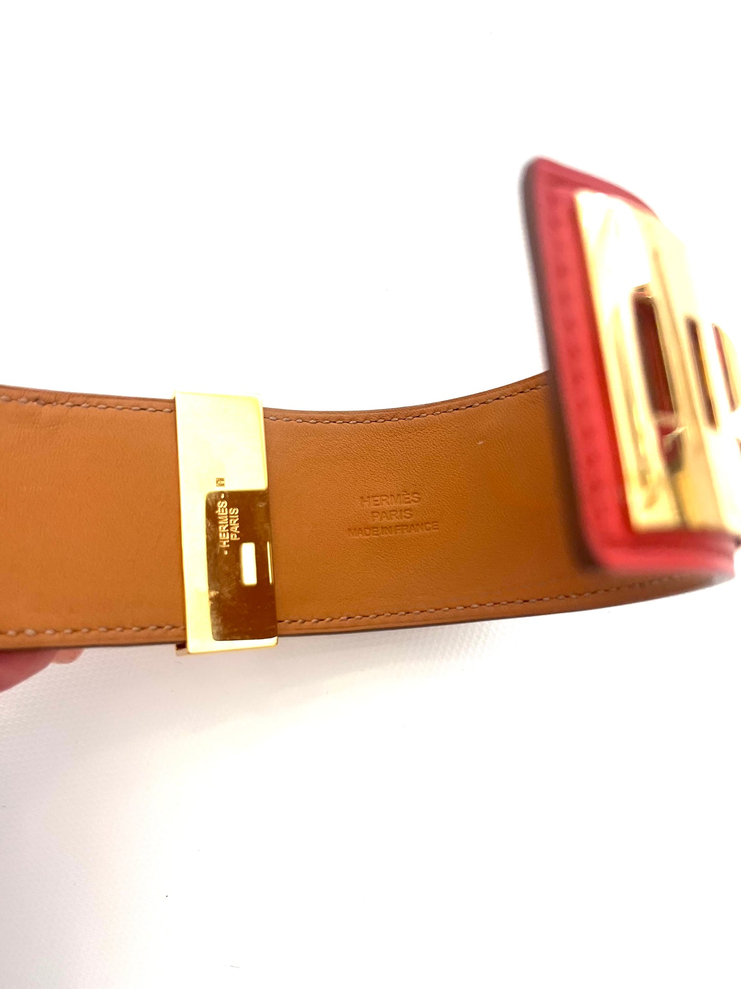 Hermès Leather Collier De Chien Wrap Bracelet
