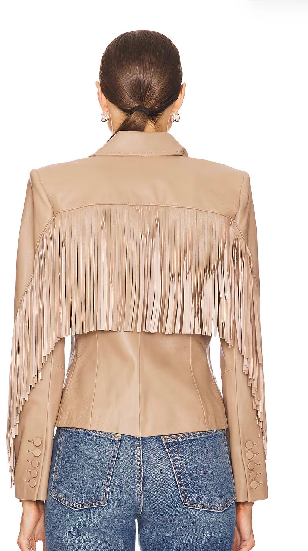 L'AGENCE Vashti Fringe Blazer NWT, SIZE 2