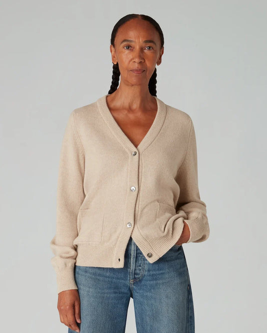 NAVYGREY The cardigan, small