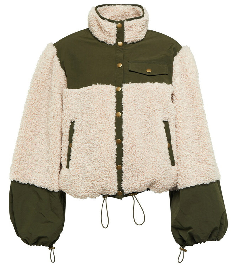 Ulla Johnson Aitana teddy fleece jacket, Medium