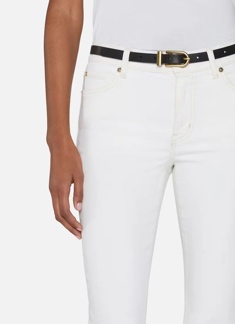 FRAME The Borrowed Straight Leg Jeans, size 24