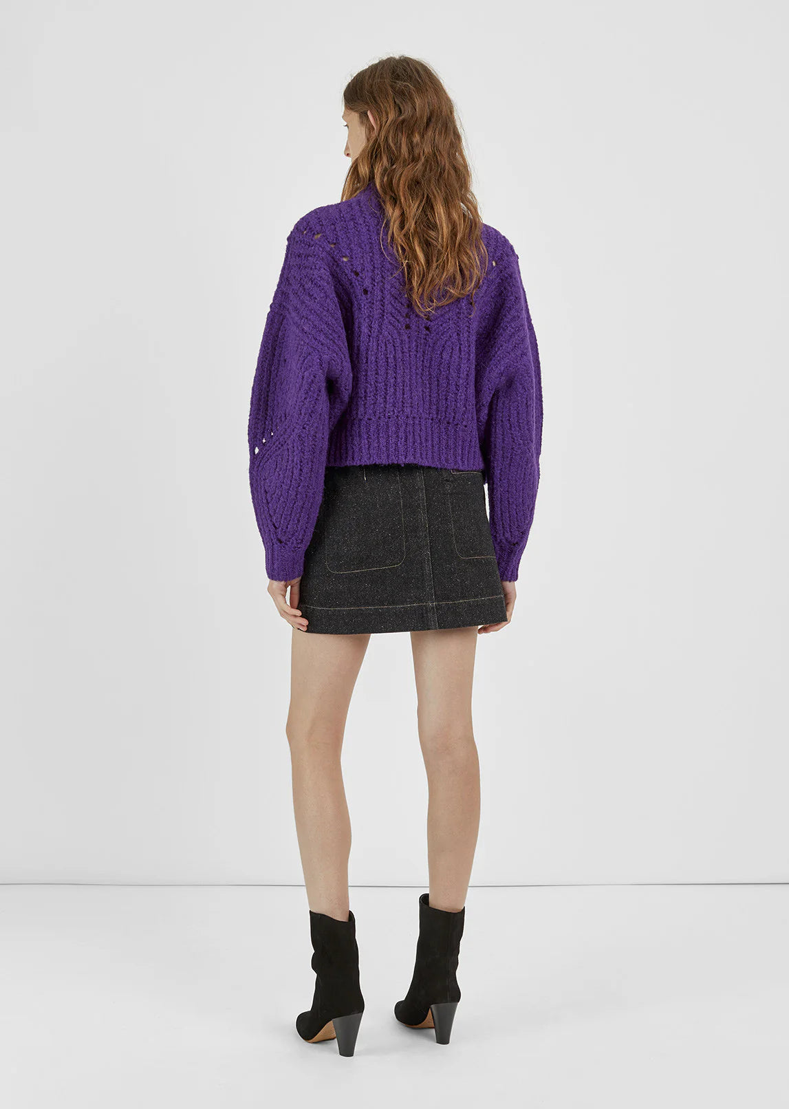 Isabel Marant Faran purple sweater, SIZE 36