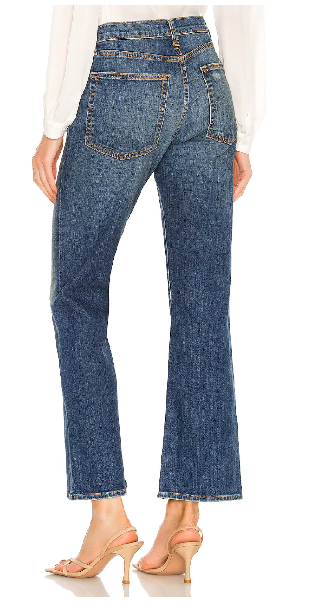 NILI LOTAN Boot Cut Jean, Classic Wash, Size 28