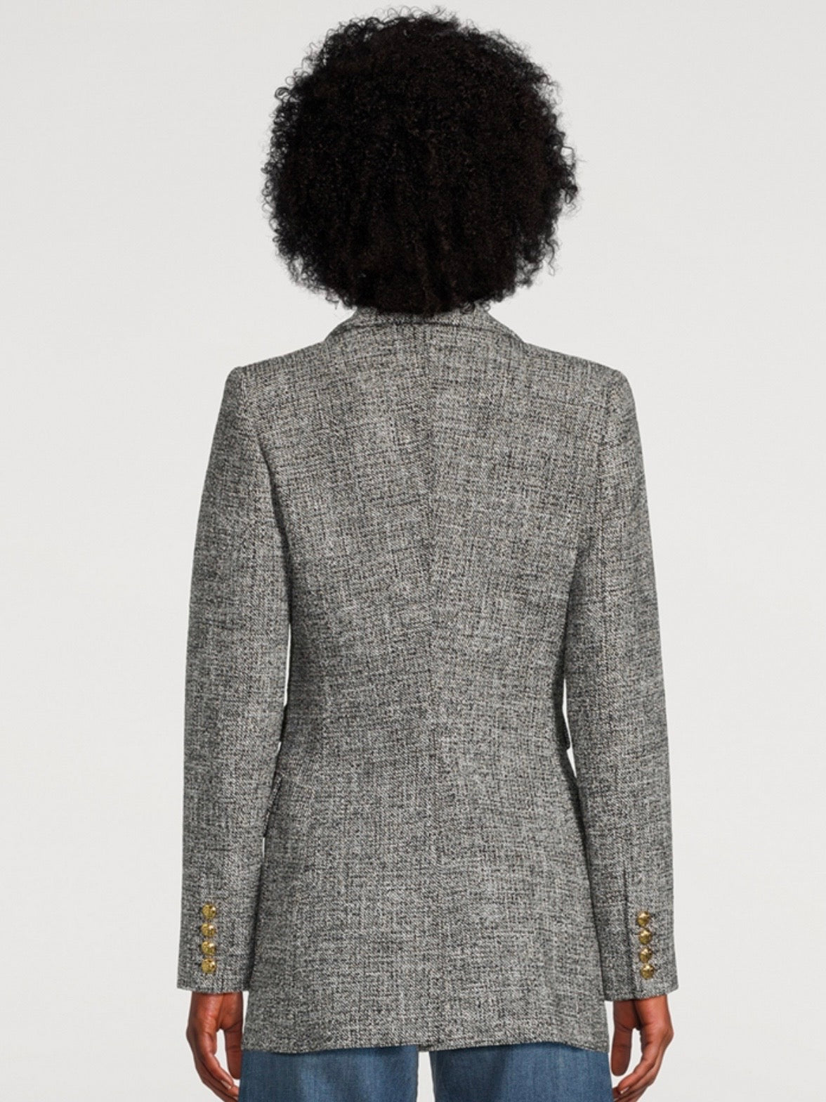 SMYTHE Birkin Tweed Blazer, SIZE 6
