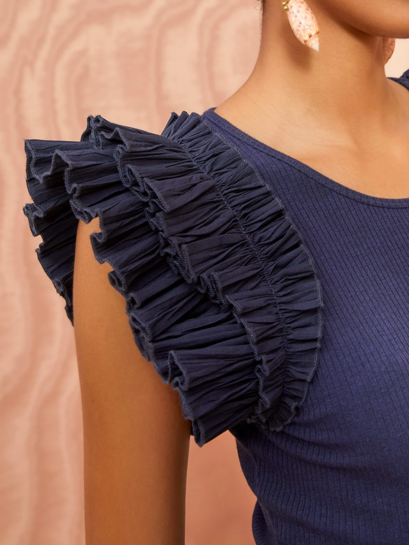 ULLA JOHNSON LILO TOP, SMALL