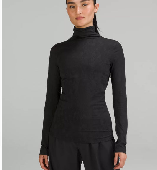 LULULEMON Slim-Fit Jacquard Turtleneck, XSMALL