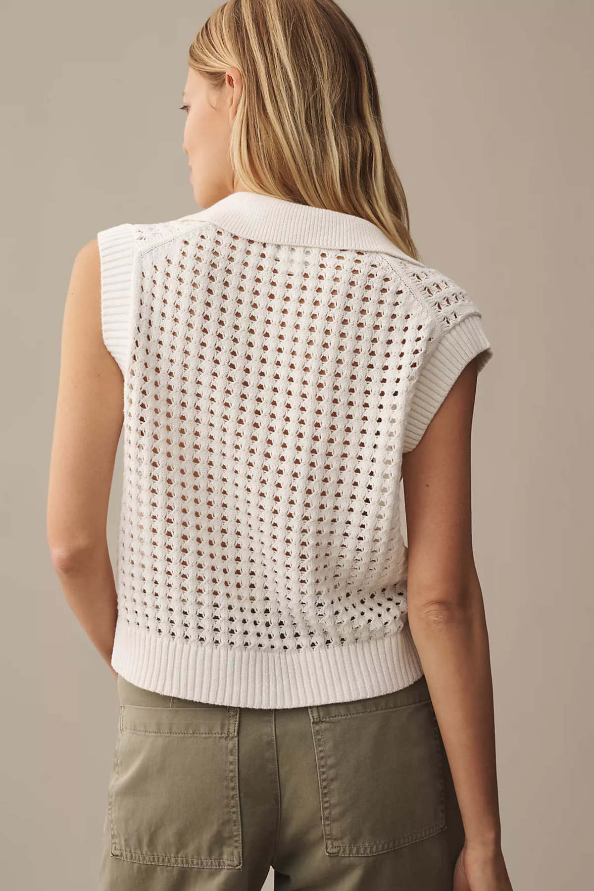 Velvet Take knit Henley top, Small