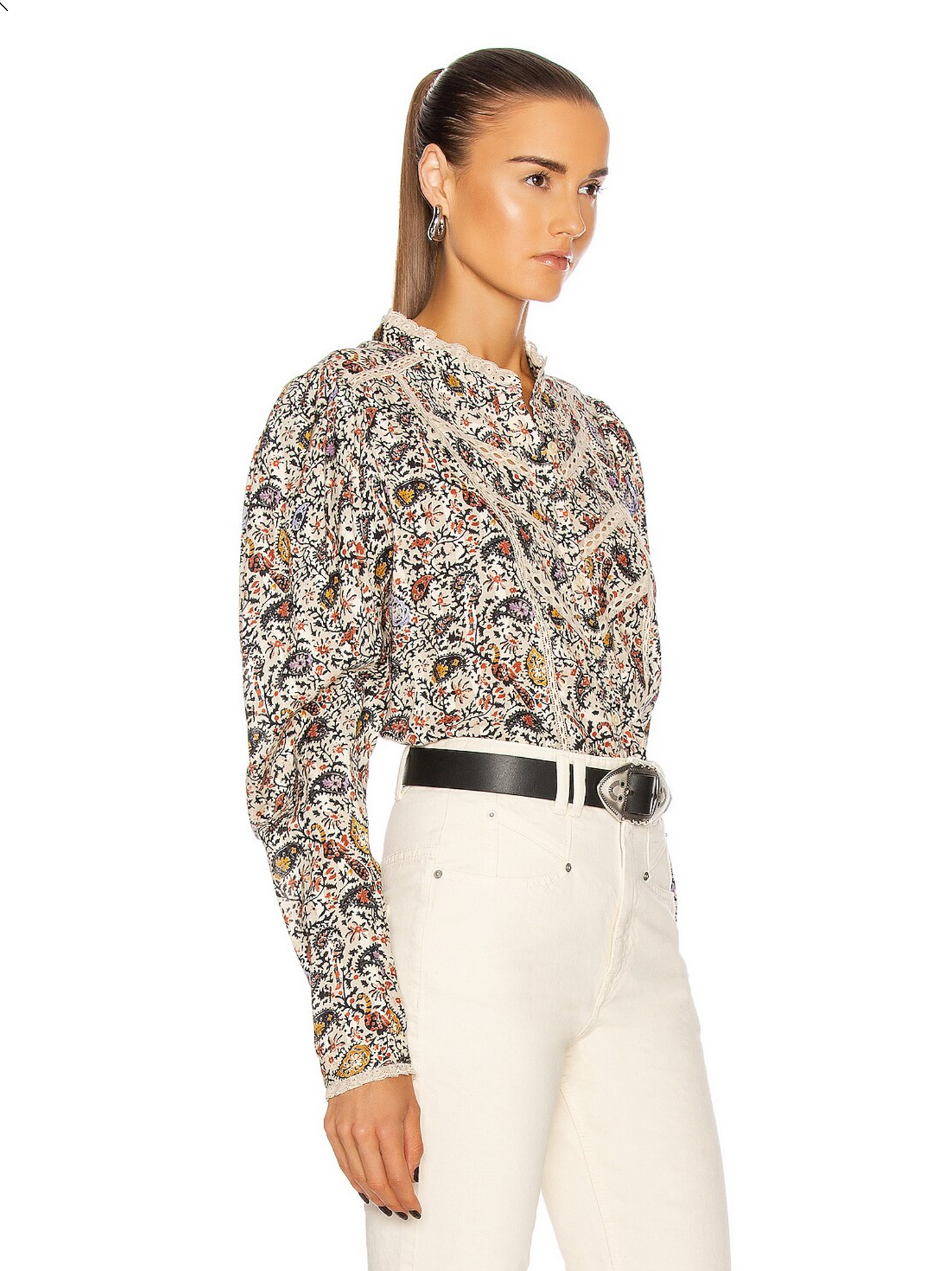 Isabel Marant Etoile Reafi Blouse, SIZE 34