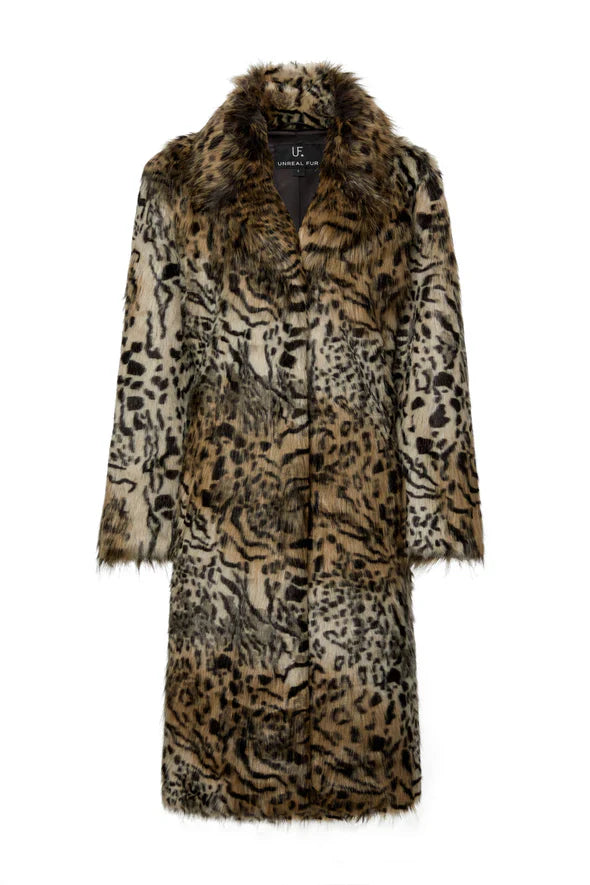 Unreal Fur KEEP FAUX FUR COAT, SMALL