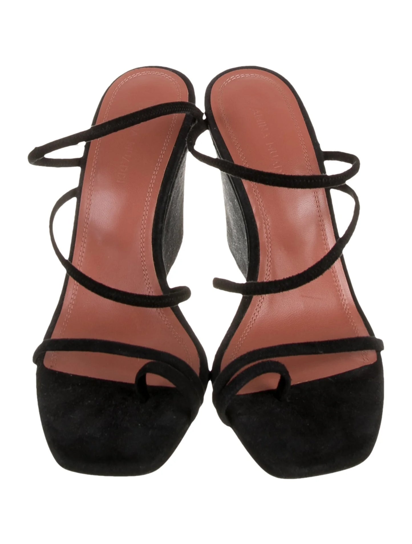 AMINA MUADDI
Naima Suede Sandals, size 6