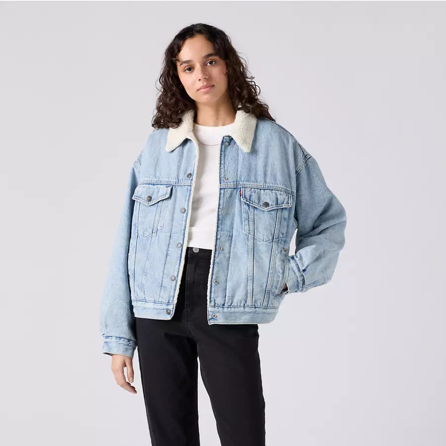Levi's '90s Sherpa Trucker Jacket, Morning sunlight, Small