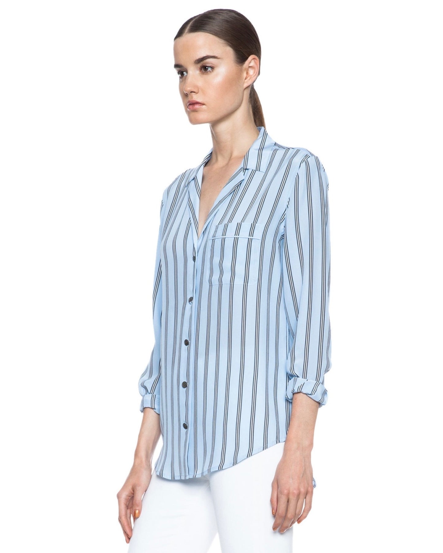 Equipment Keira Silk Blouse, Small￼