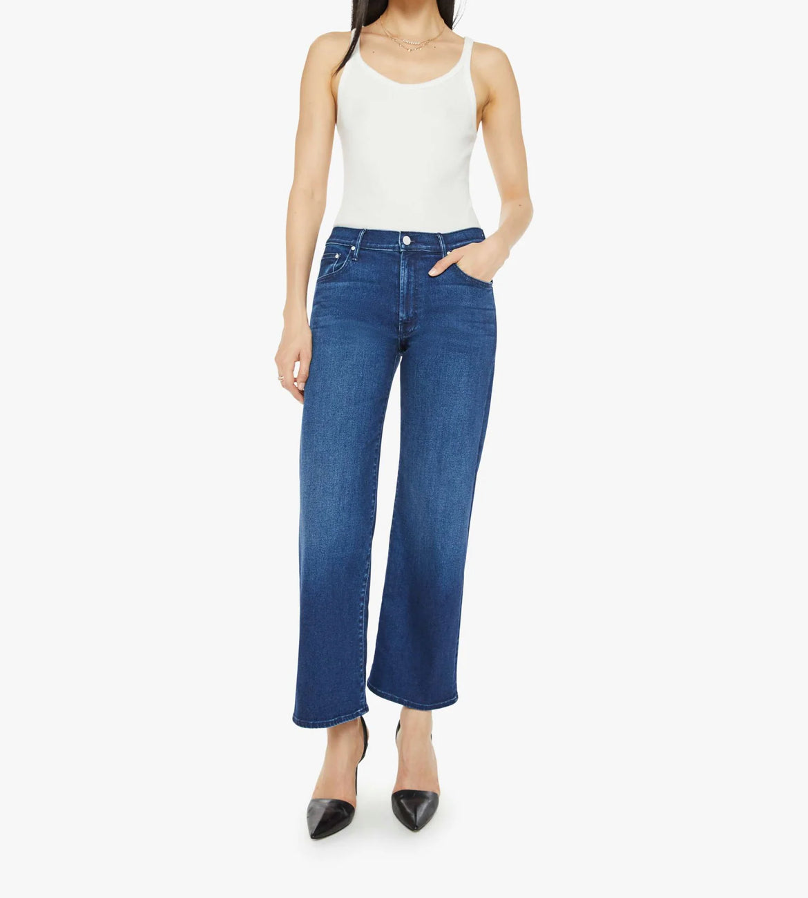 MOTHER - NWT The Mid Rise Maven Ankle in Taking Shape, Size 31, 32