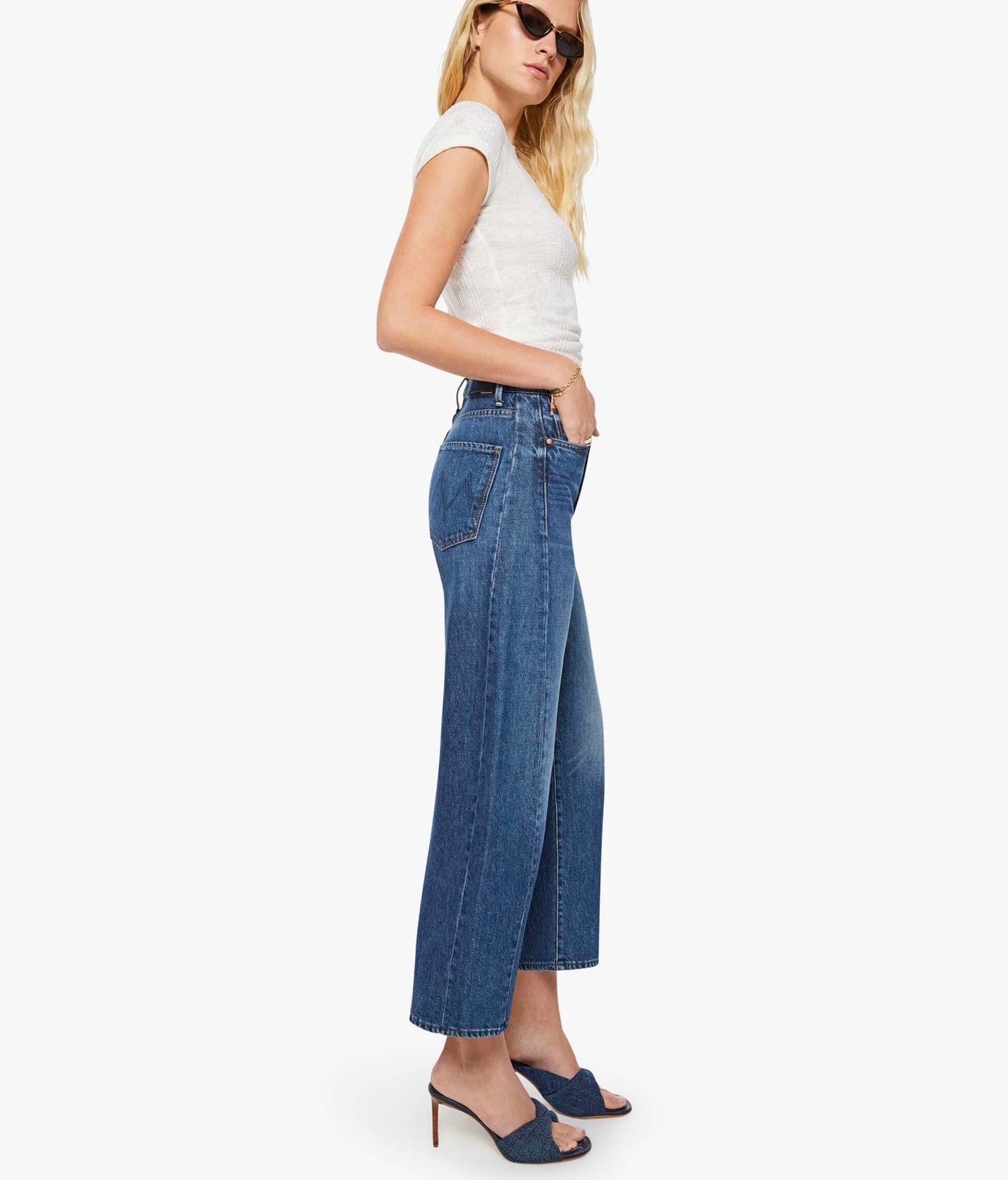 MOTHER Half Pipe Ankle Jeans
DID YOU BRING ME ANYTHING, SIZE 25