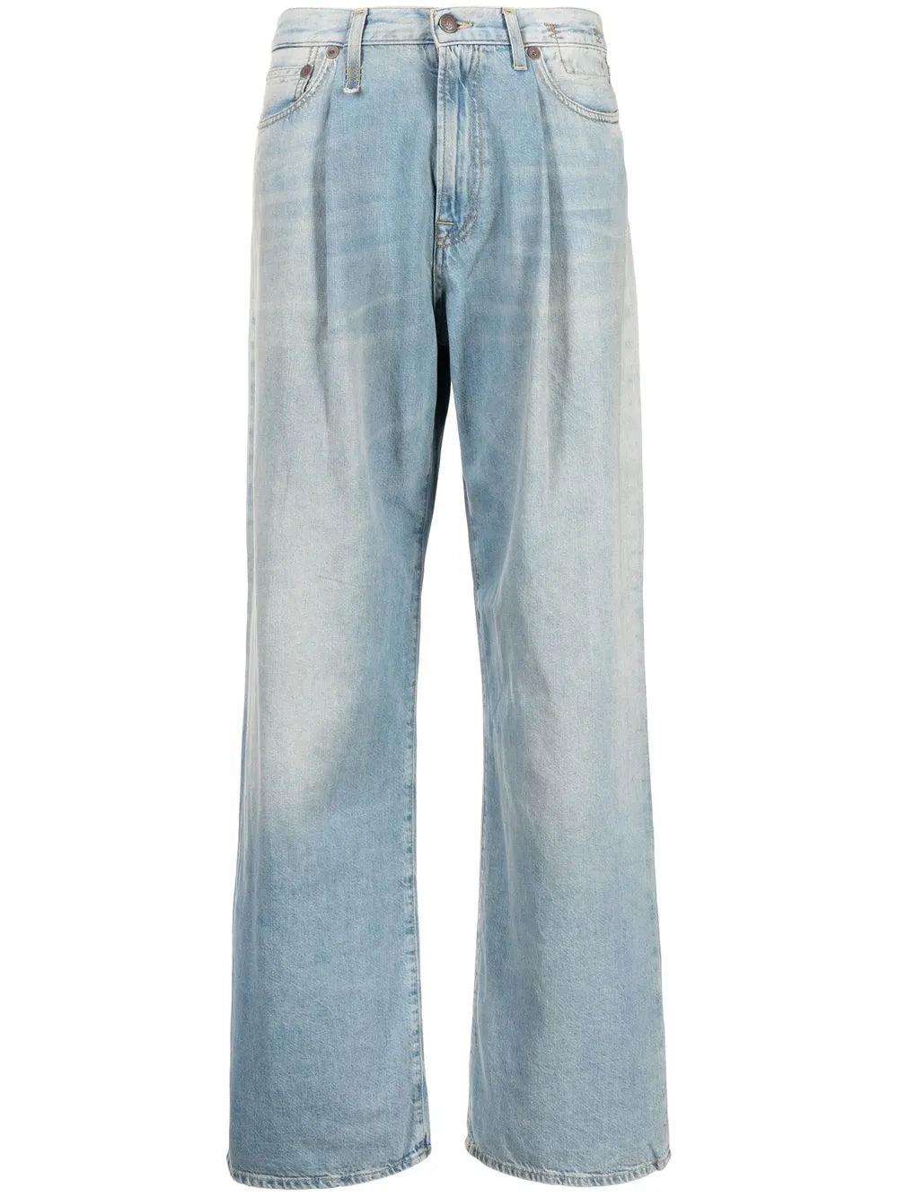 R13 Damon pleated wide-leg trousers, SIZE 27 (Fitz 28)
