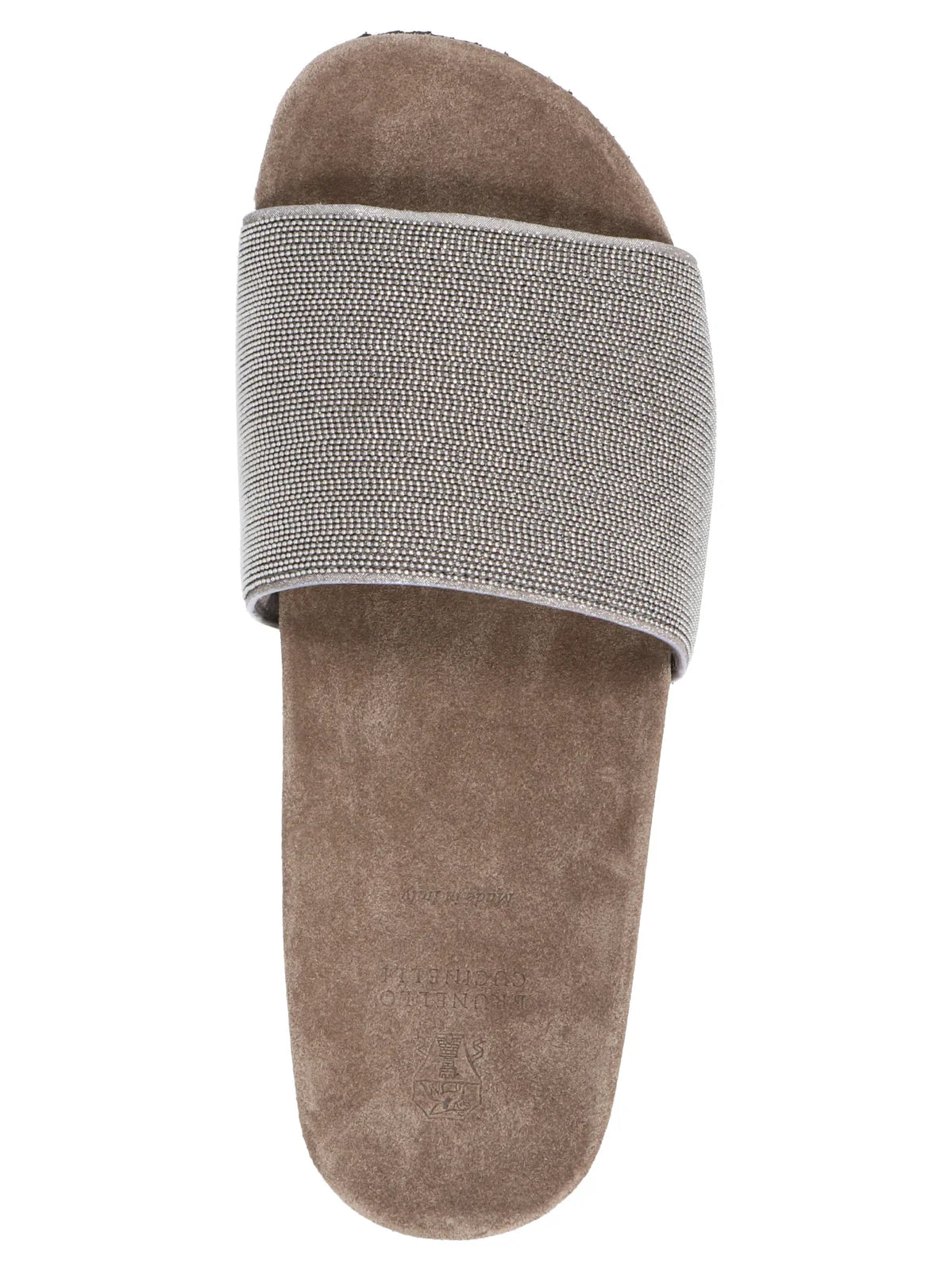 Brunello Cucinelli Precious Monili Sandals, SIZE 5