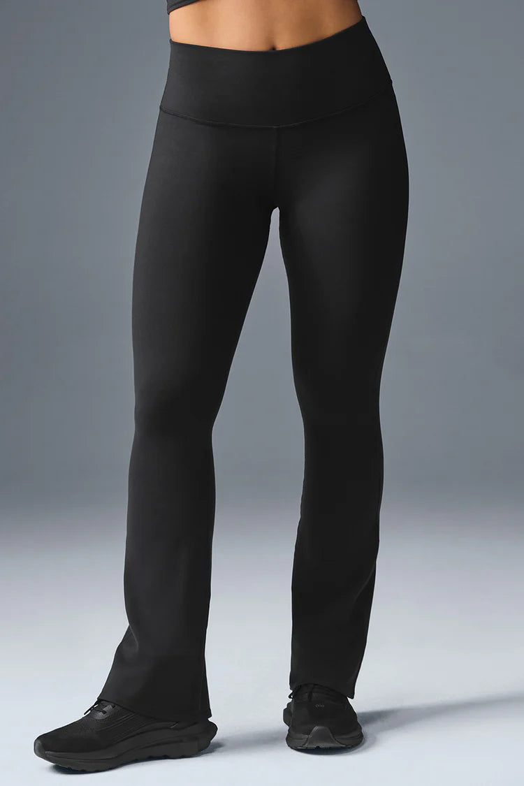 Airbrush High-Waist Bootcut Legging, XSMALL