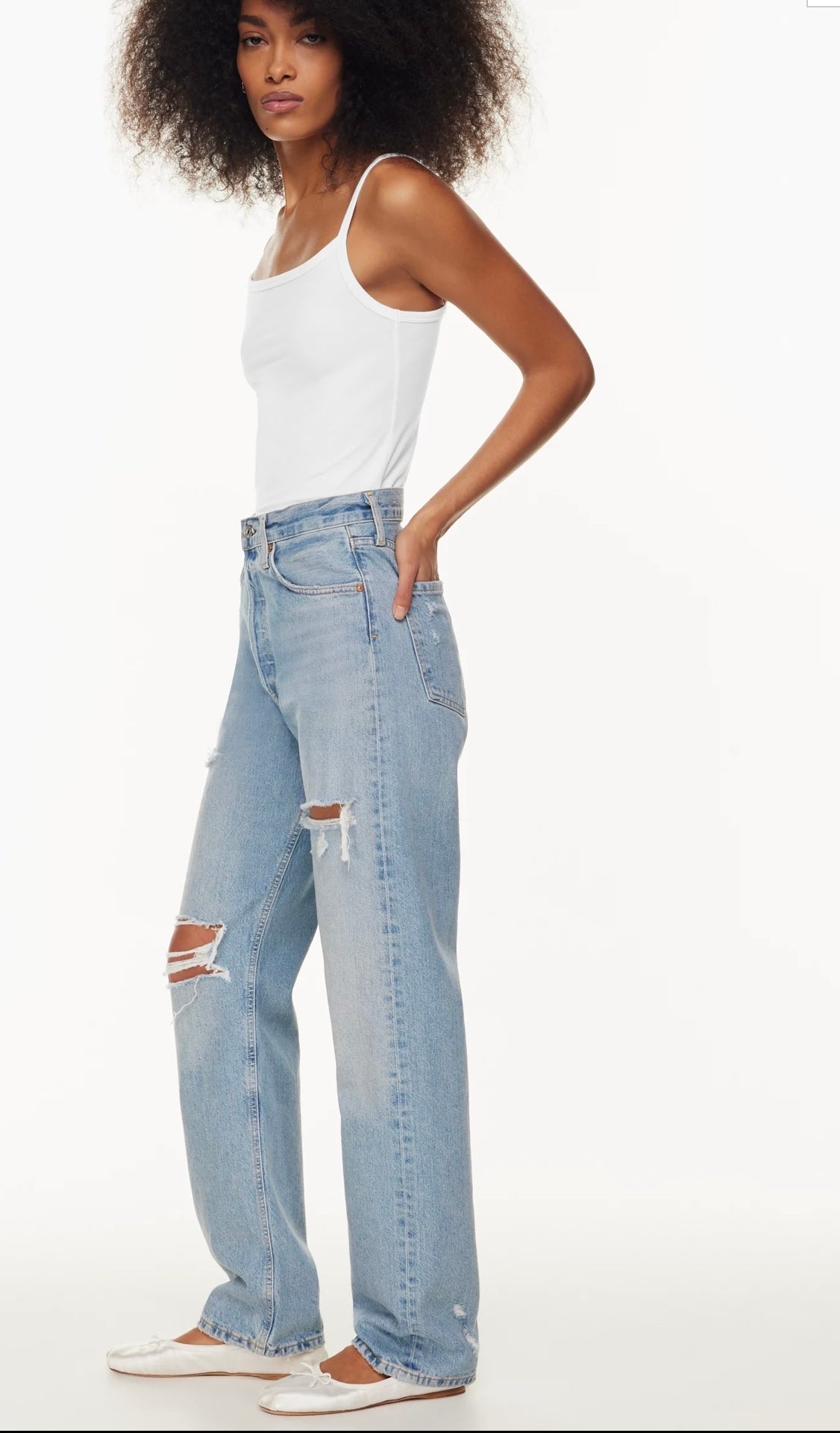 CITIZENS OF HUMANITY
Eva distressed jeans, SIZE 26