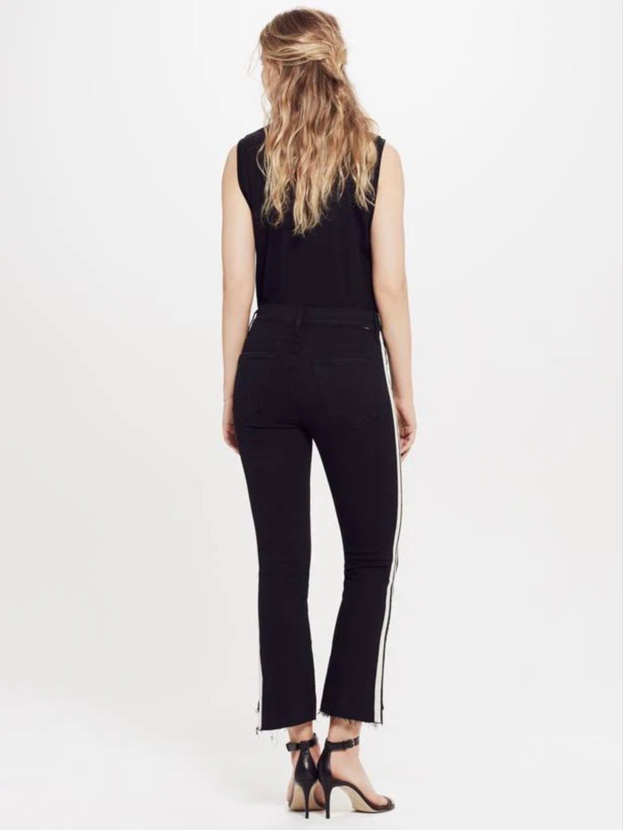 Mother Denim Insider Crop Step Fray - Guilty Racer - 27
