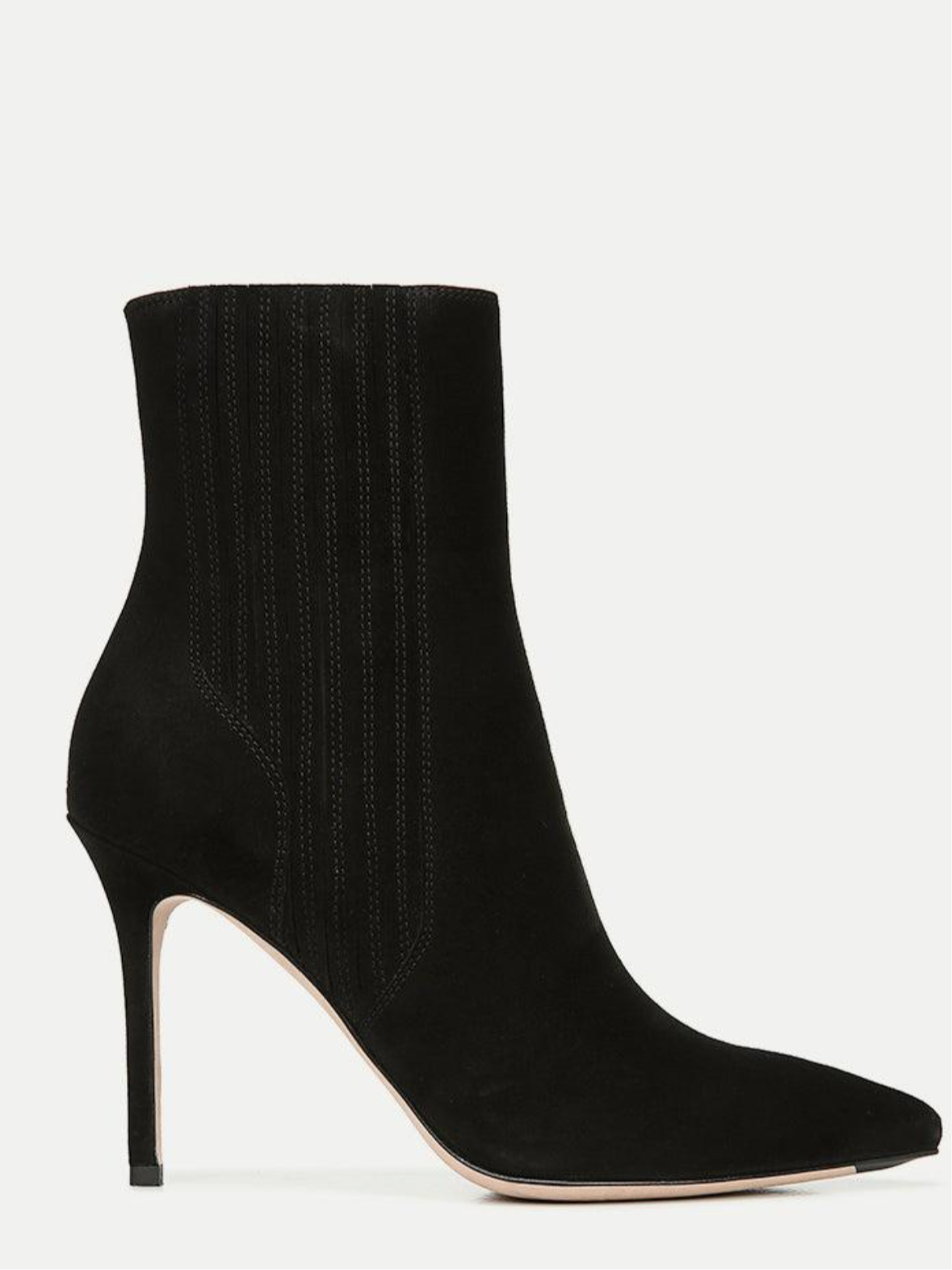 Veronica Beard black suede boots Size 6.5 ￼