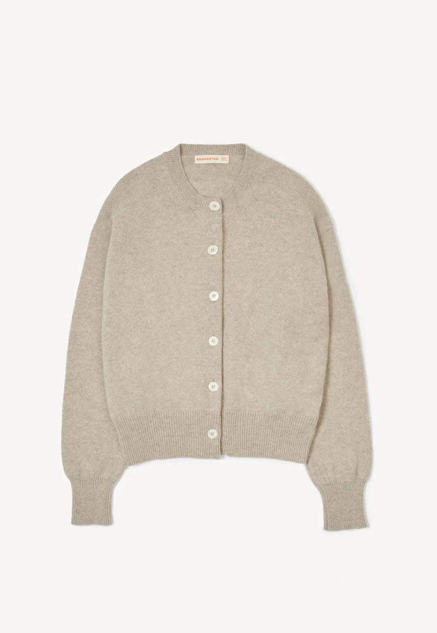 &Daughter Ada Crewneck Cardigan, Medium