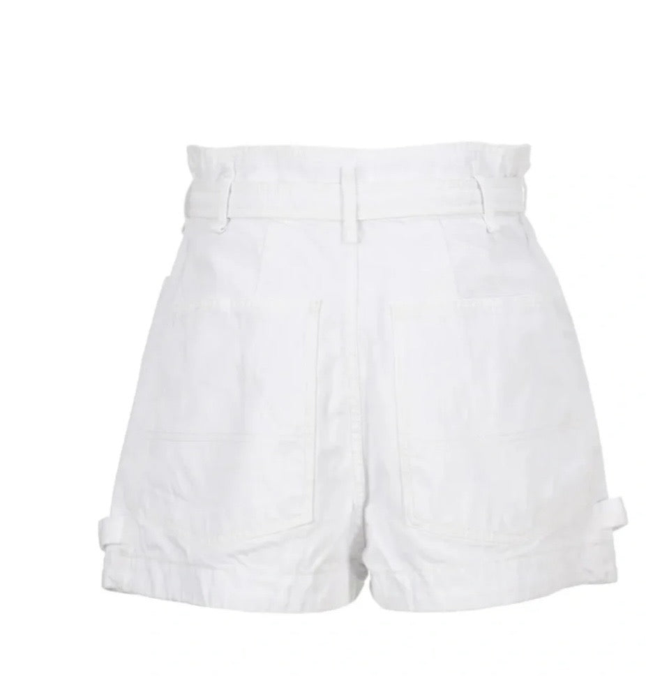 Isabel Marant Kike Denim Shorts, SIZE 34 (oversized)