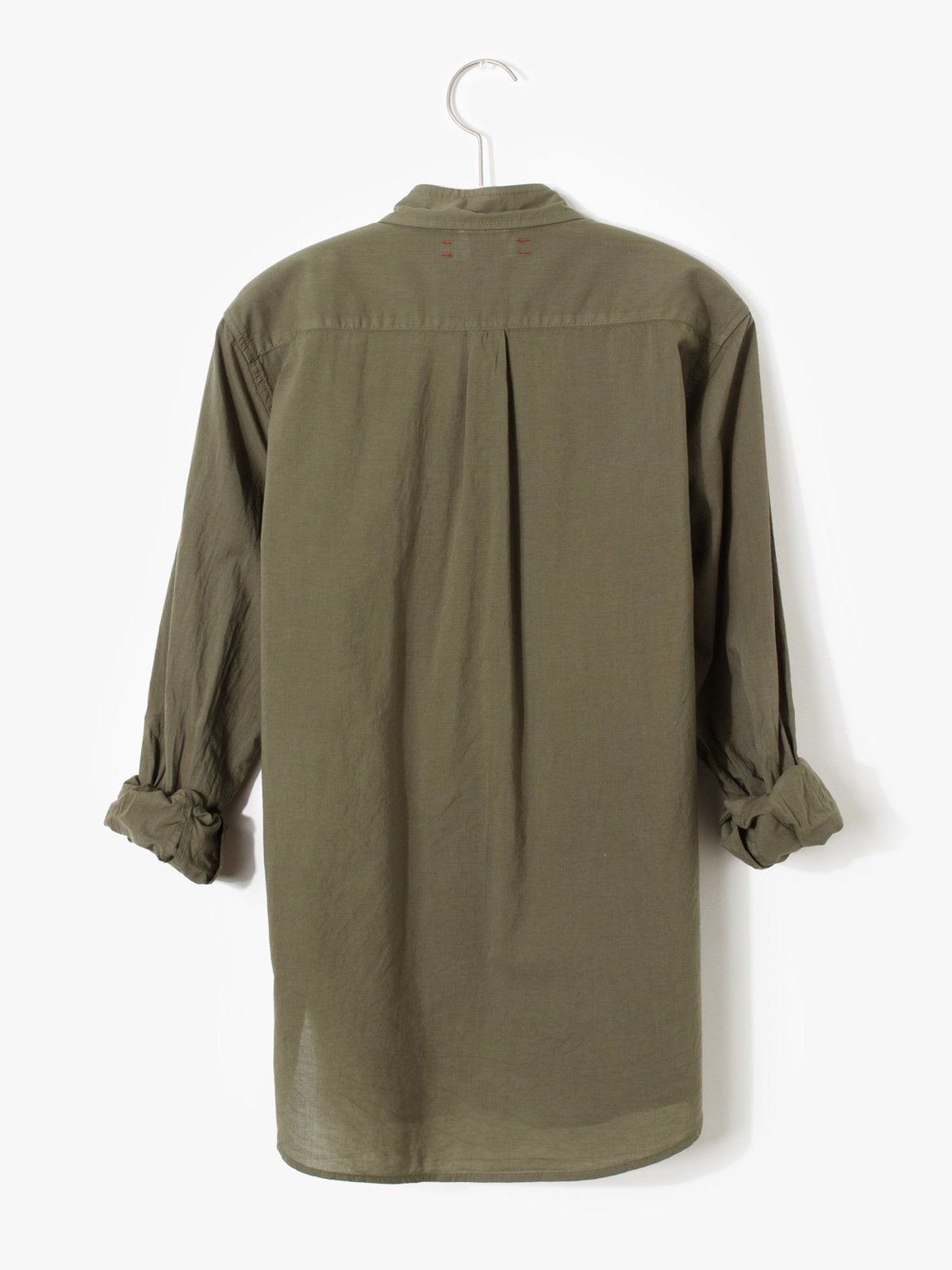 Xirena khaki Beau Shirt, XSMALL