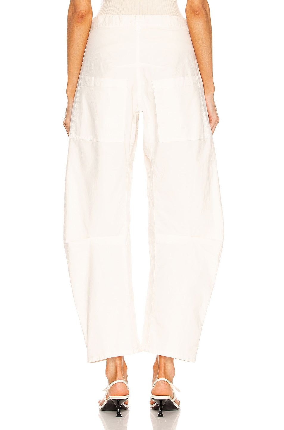 Nili Lotan SHON Pants, Eggshell, Size 0 (fits 26/27)