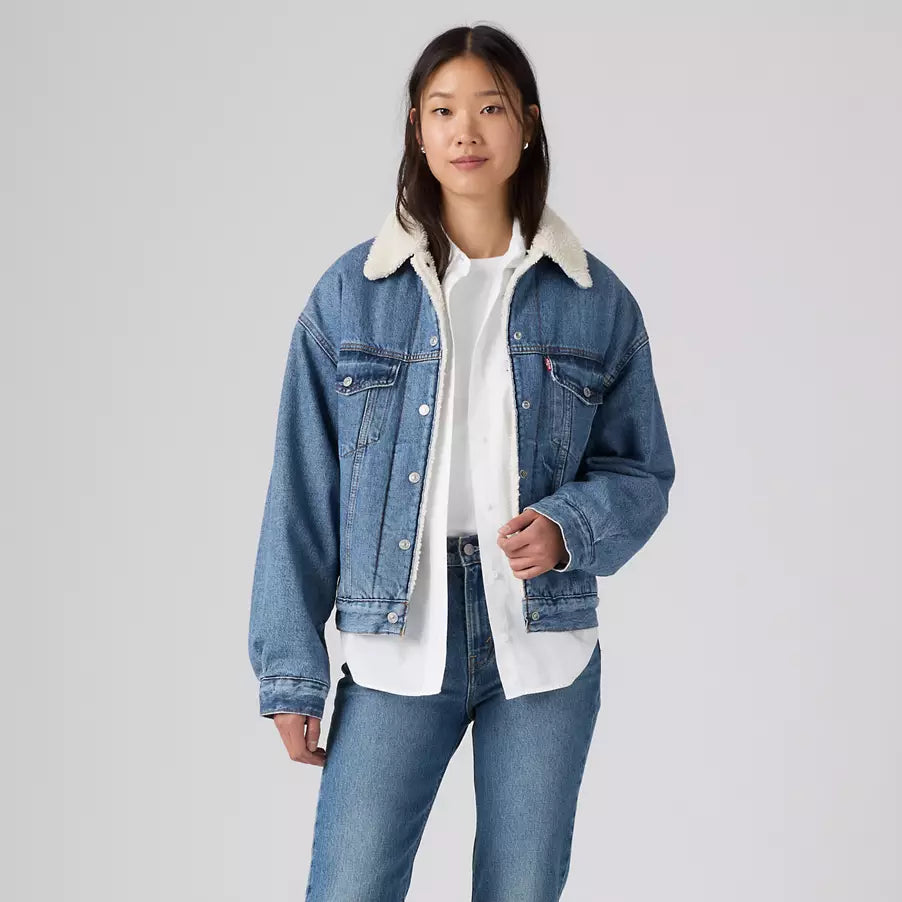 Levi's '90s Sherpa Trucker Jacket, MEDIUM