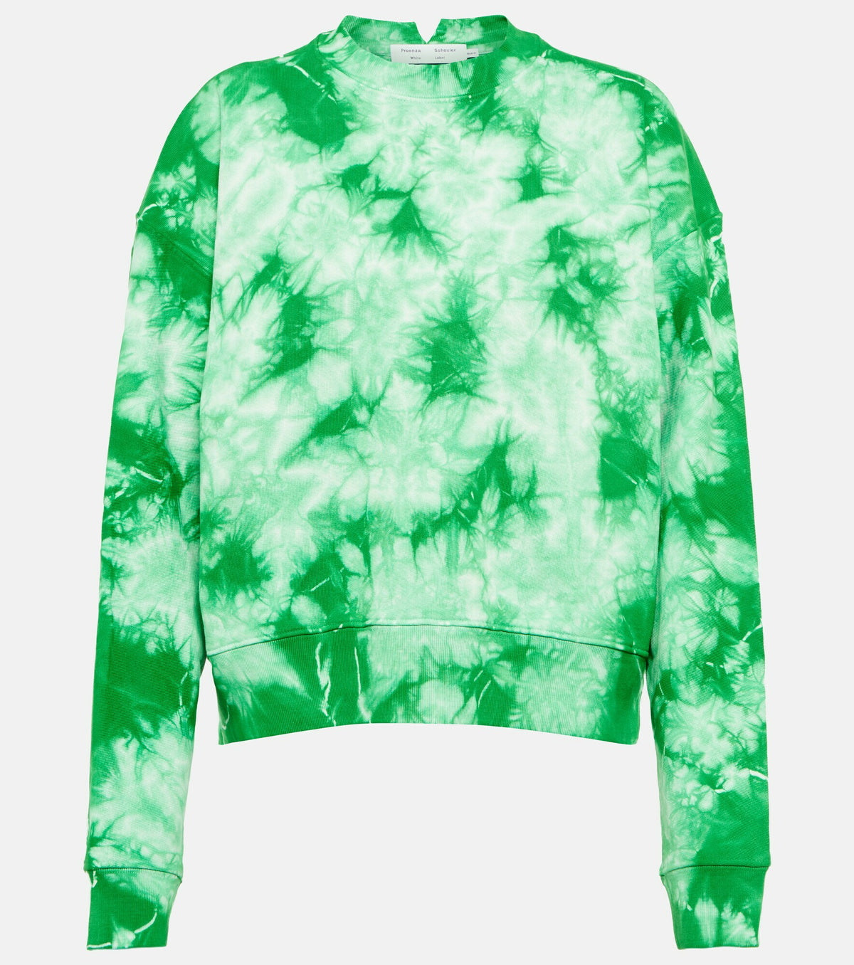 Proenza Schouler - White Label tie-dye cotton sweatshirt, SMALL
