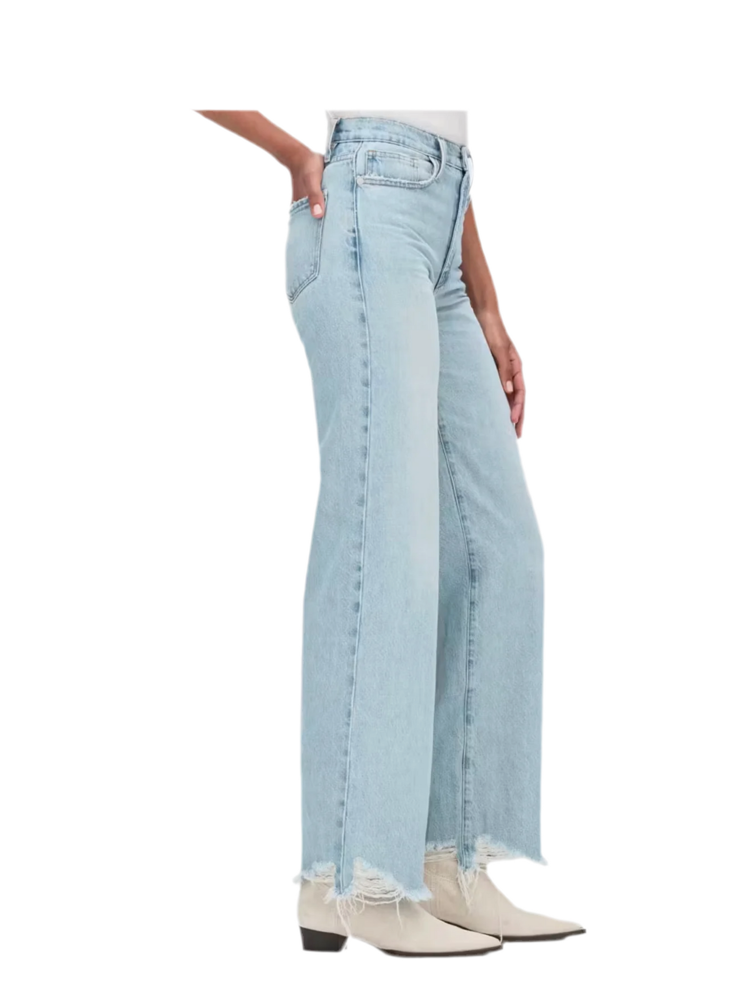 Frame Le Jane Wide Crop jeans, size 25
