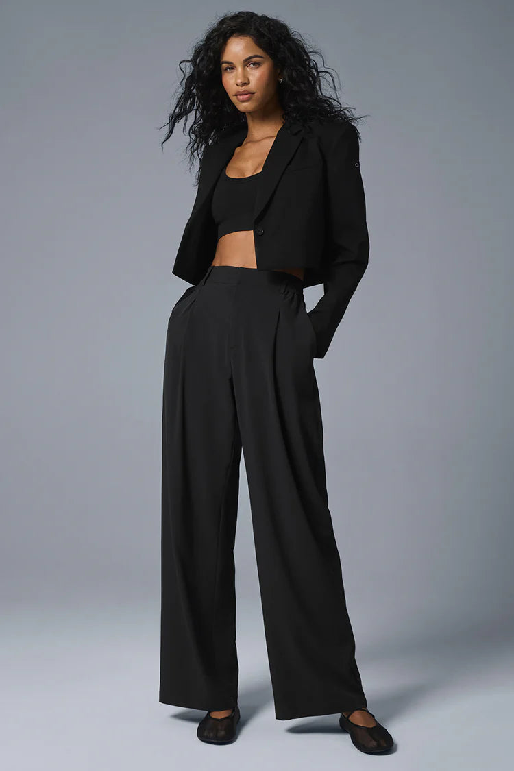 ALO High-Waist Pursuit Trouser, SMALL