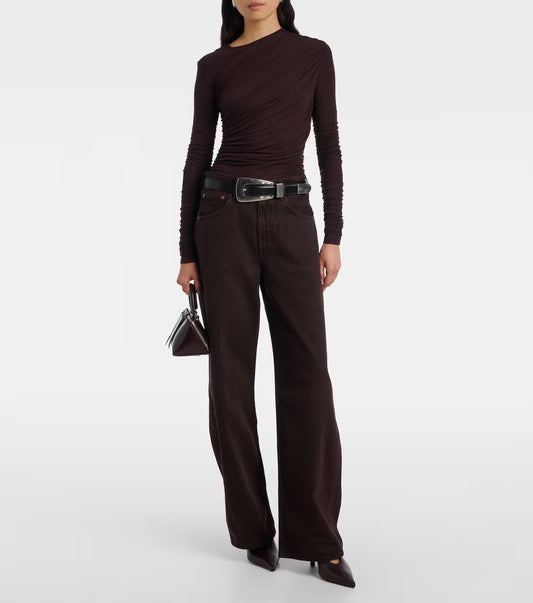 Agolde The Tania Twist top, XSMALL